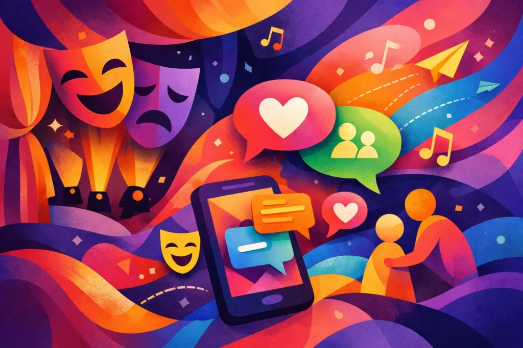 Theatre school parent messaging app that works